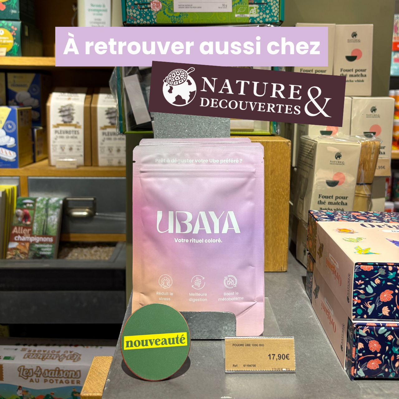 Poudre d’Ube 100% Naturelle