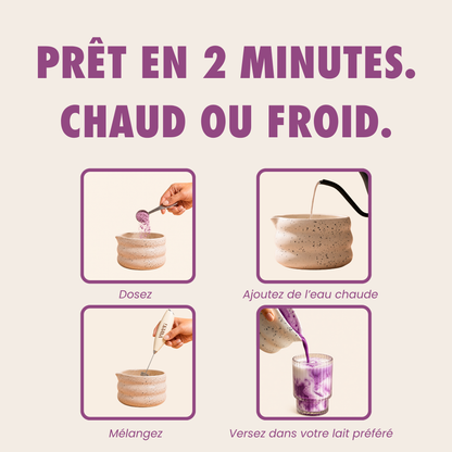 Poudre d’Ube Vanille 100% Naturelle