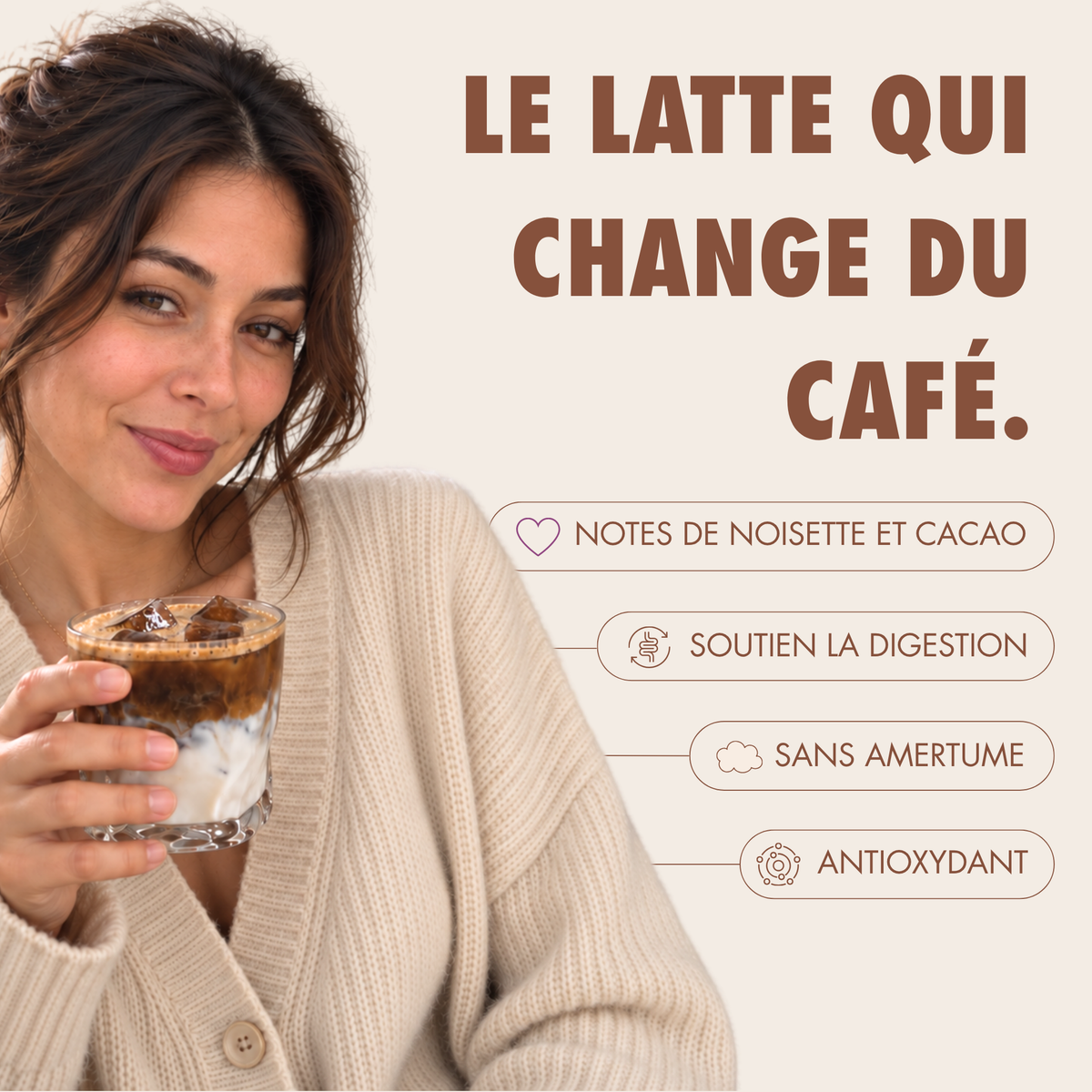 Poudre de Hojicha 100% Naturelle