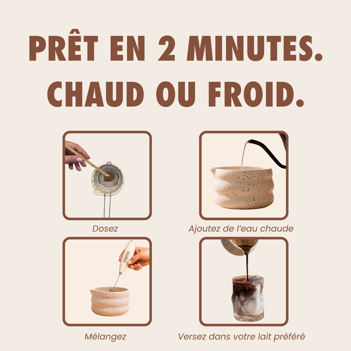 Poudre de Hojicha 100% Naturelle