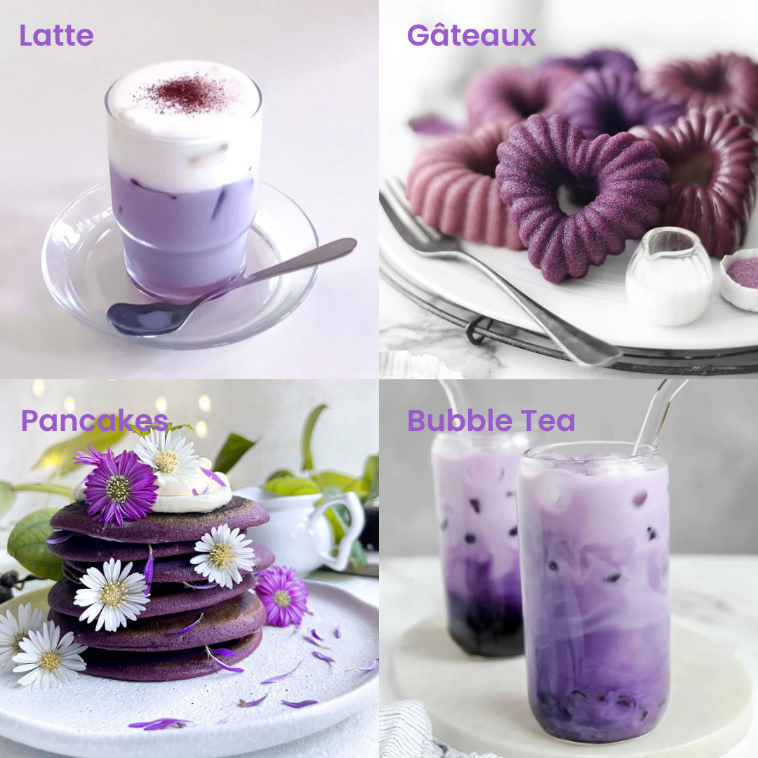 Poudre d’Ube 100% Naturelle et Bio